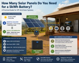 How Many Solar Panels Do You Need for a 5kWh Battery? A Practical Guide for Off-Grid Solar Systems