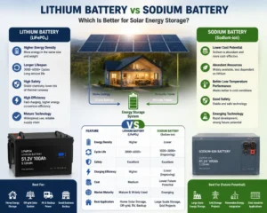 Lithium Battery vs Sodium Battery: Which One Is Better for Solar Energy Storage?